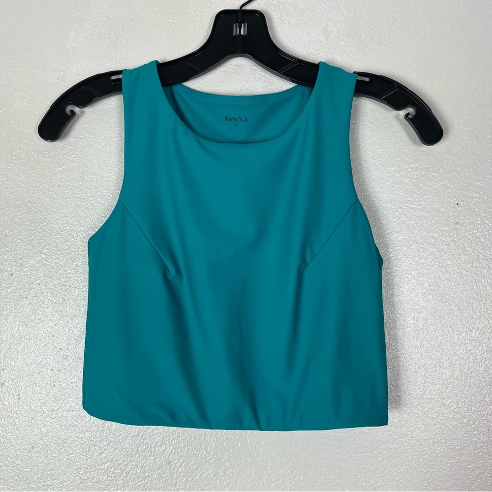 Manola movement Atelier Womens Sportswear Alohas Mint Workout Top Green